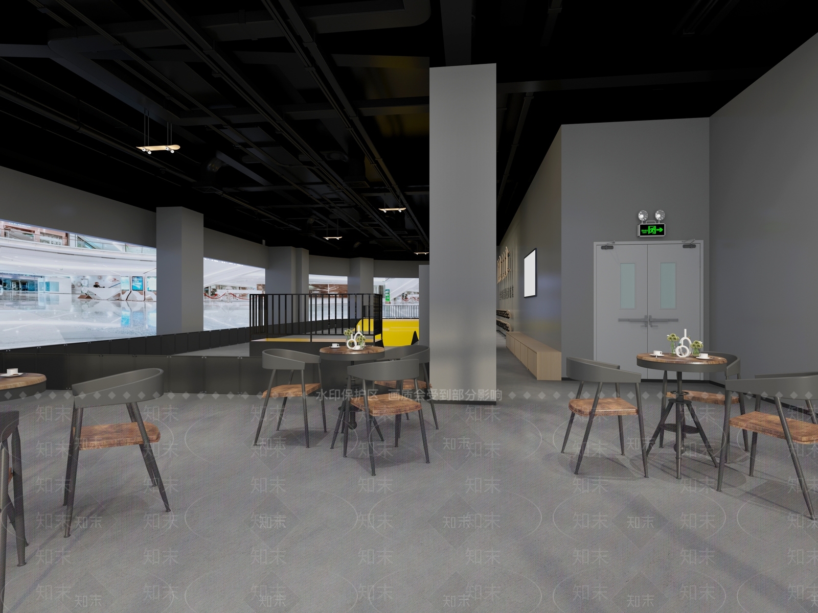 现代极简玩具礼品店3D模型下载【ID:1201933086】
