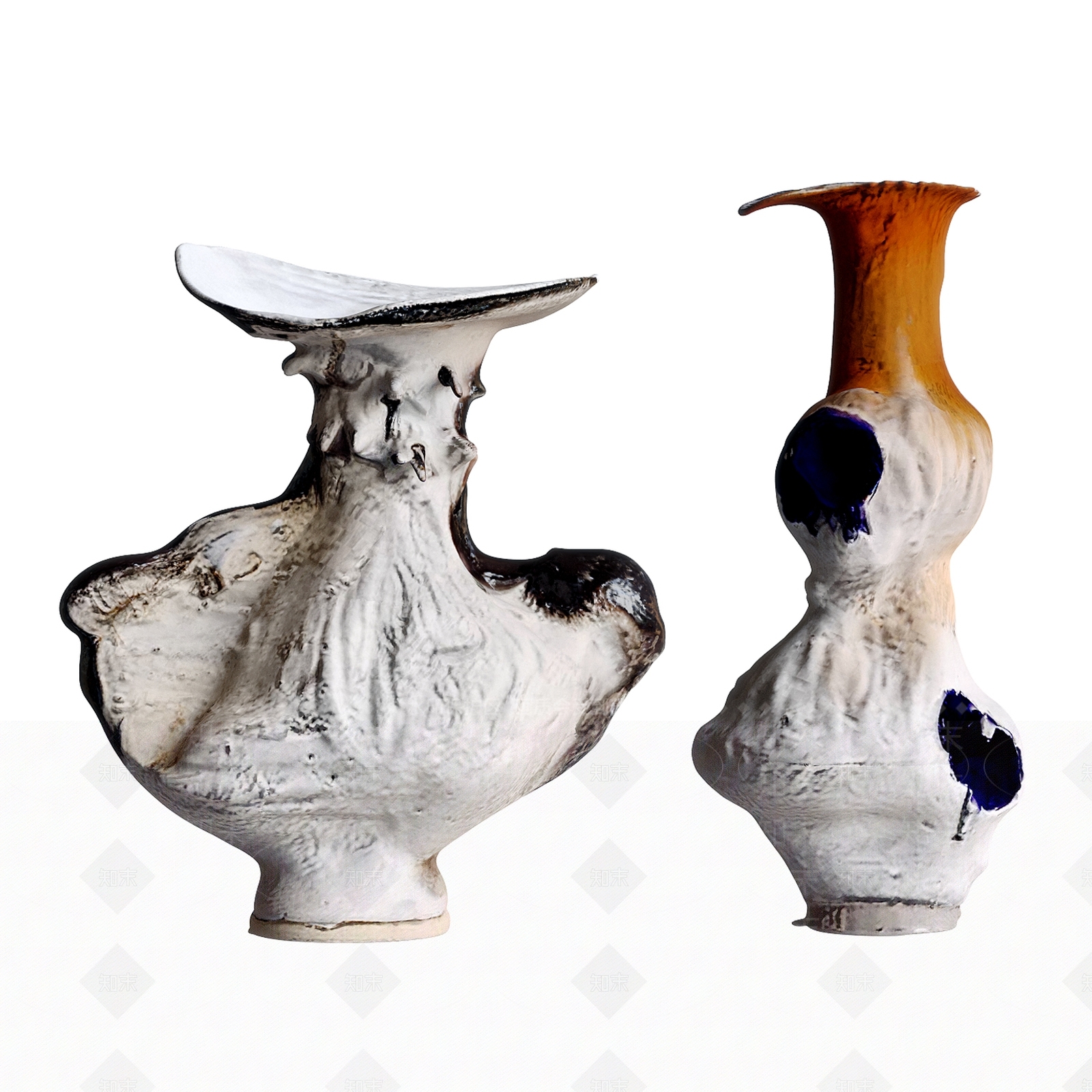 现代法式罐子3D模型下载【ID:1201934930】