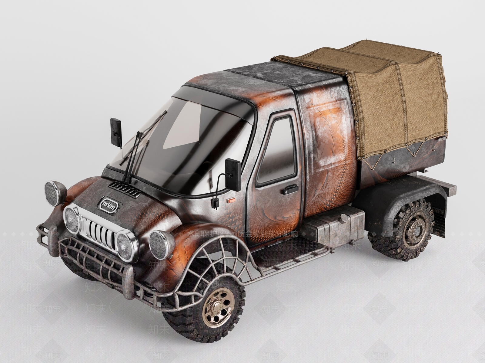 汽车3D模型下载【ID:1201938669】