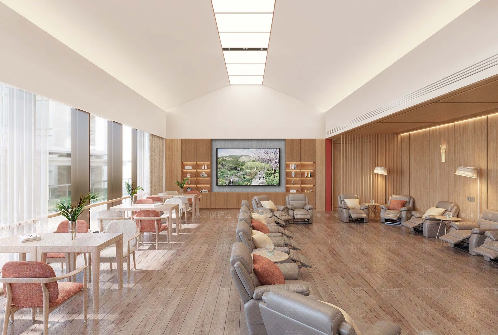 现代医院SU模型下载【ID:1201940172】