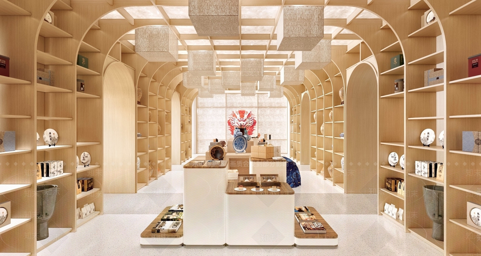 现代其他店铺SU模型下载【ID:1201942847】