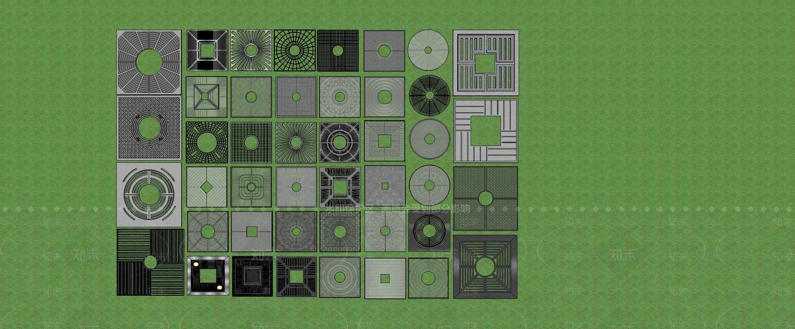 现代其他景观小品SU模型下载【ID:1201944514】