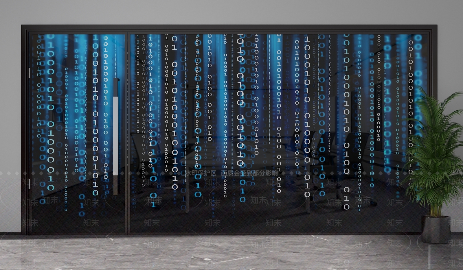 现代隔断3D模型下载【ID:1201944871】