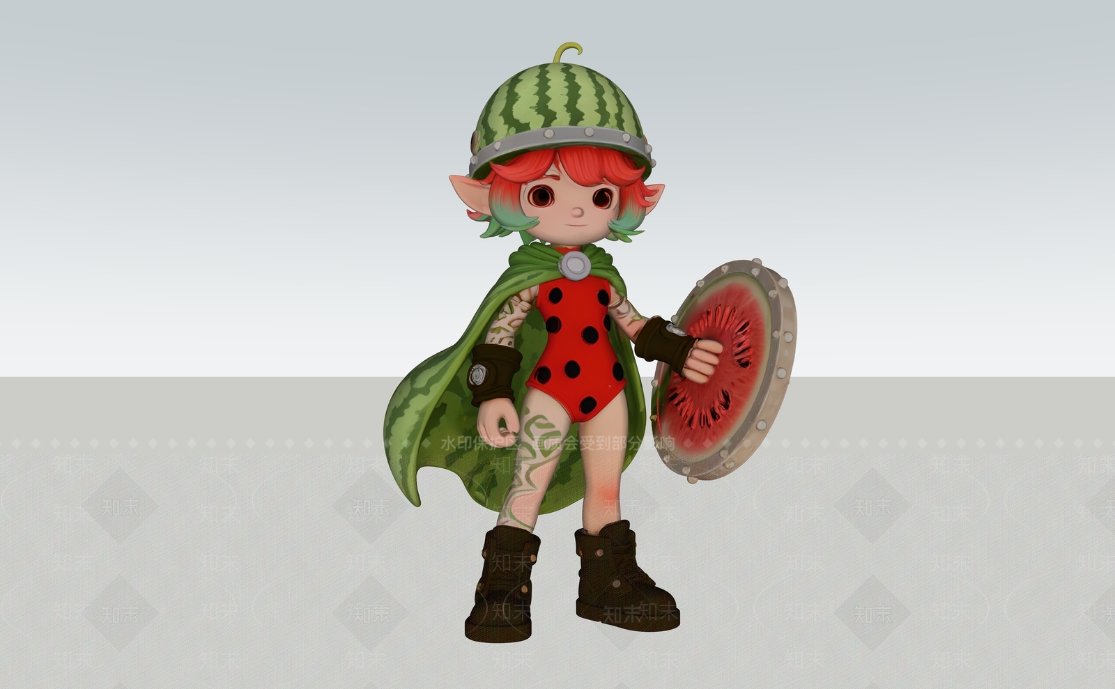现代雕塑SU模型下载【ID:1201947546】