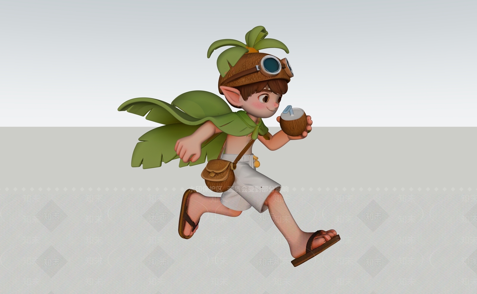 现代雕塑SU模型下载【ID:1201947861】