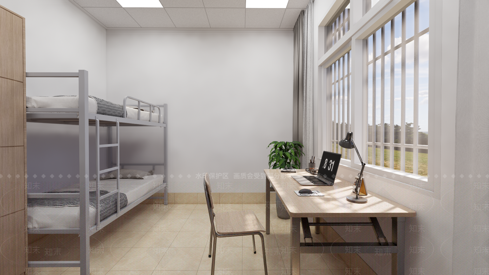 现代其他办公区域SU模型下载【ID:1201959399】