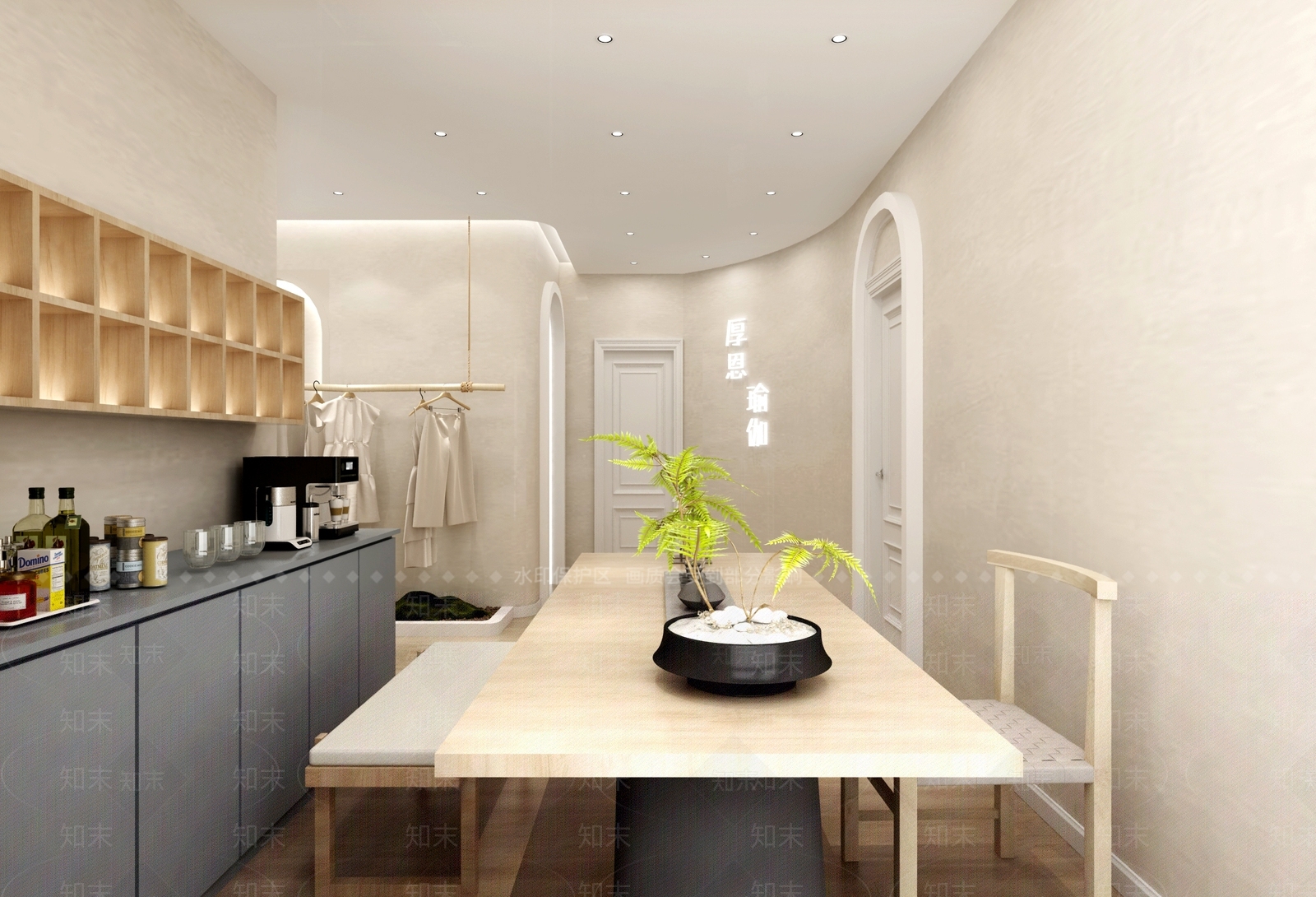 瑜伽室3D模型下载【ID:1201962479】