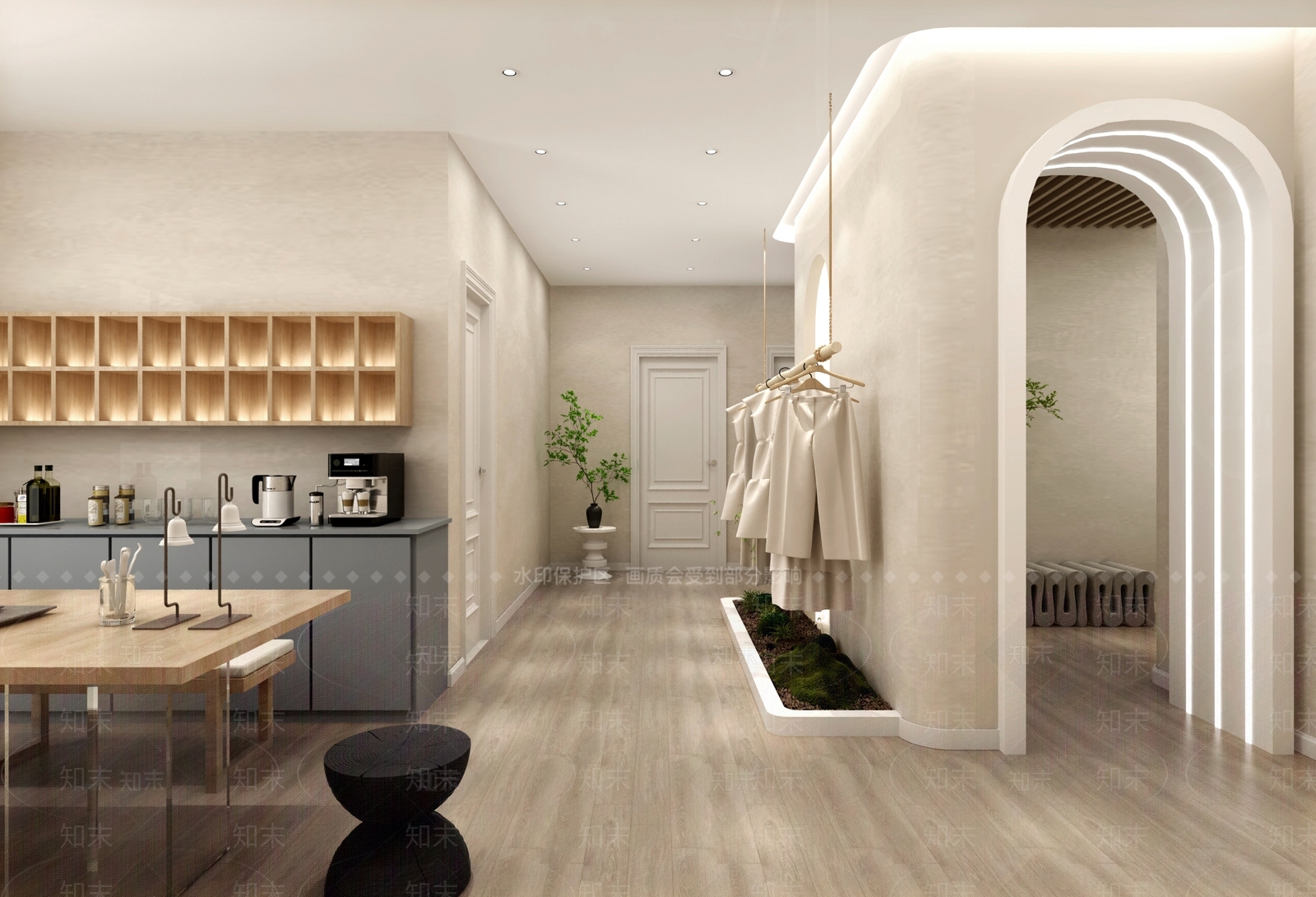 瑜伽室3D模型下载【ID:1201962479】