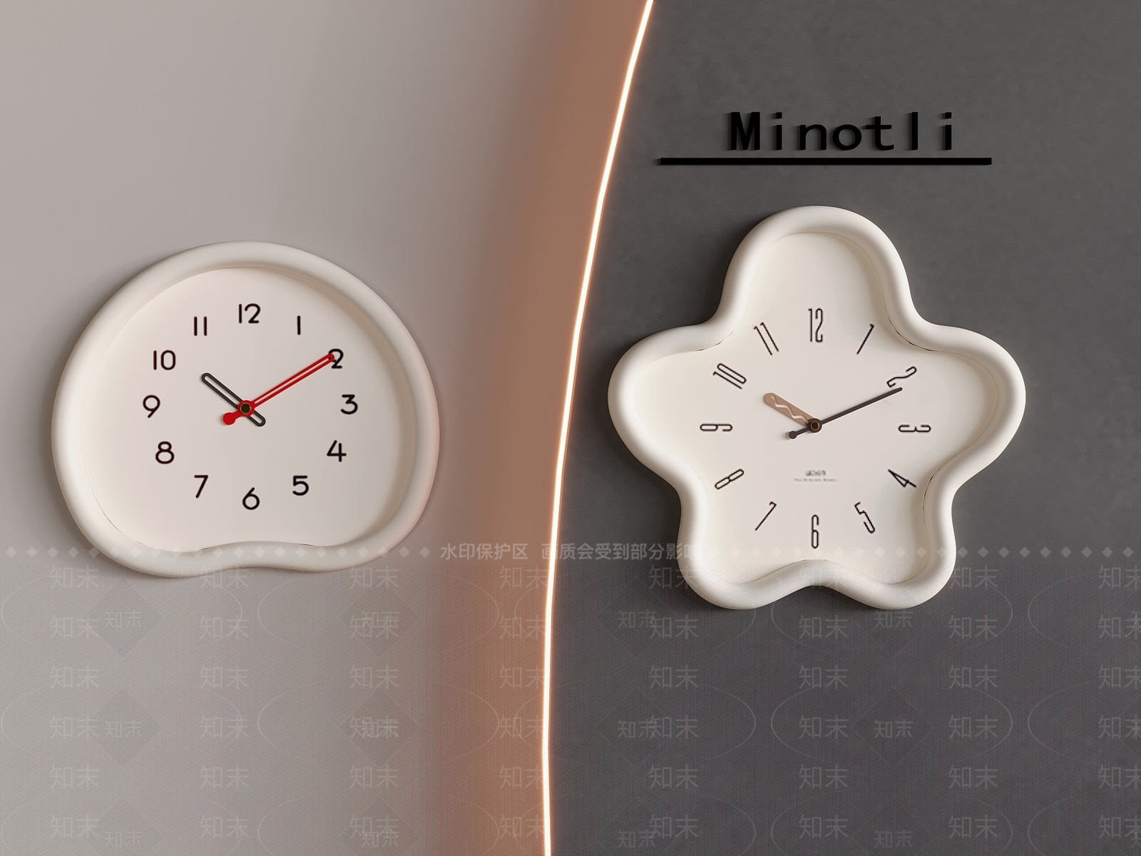 钟表3D模型下载【ID:1201962503】