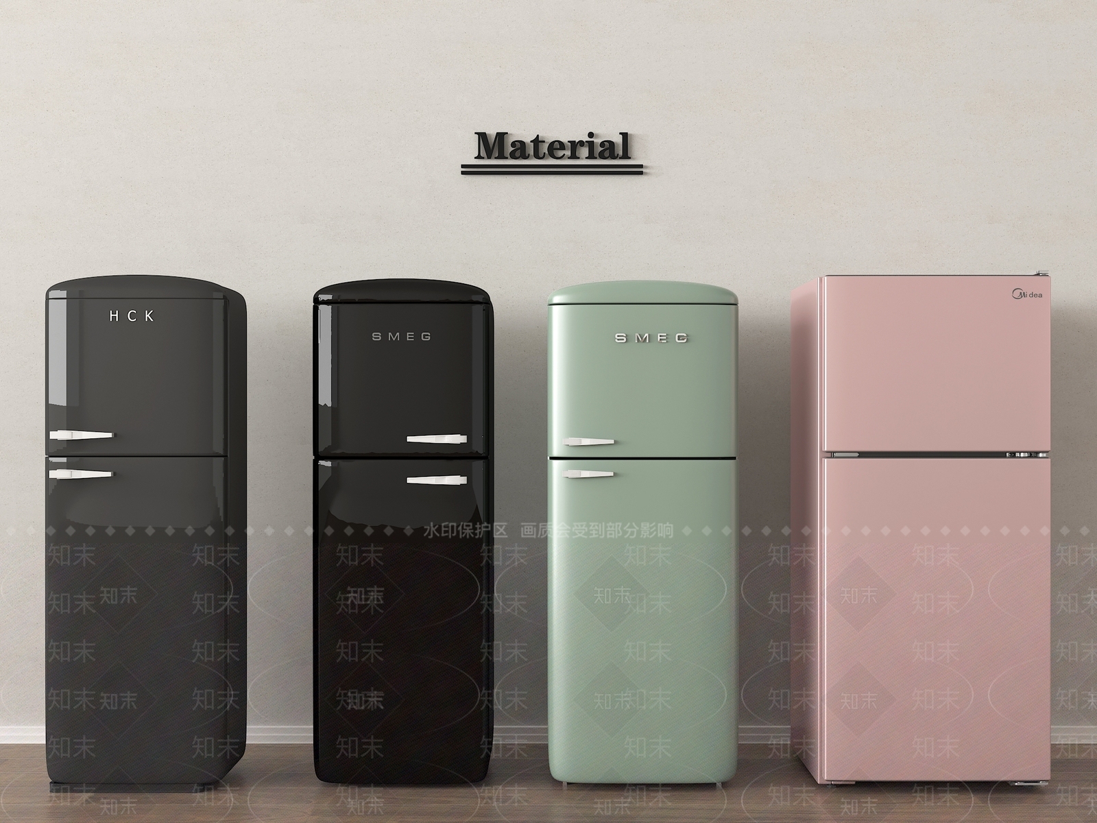 冰箱3D模型下载【ID:1201962871】