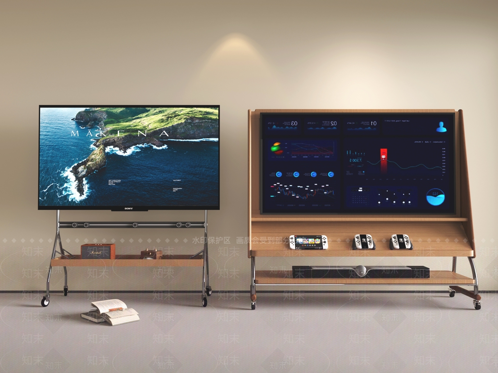 电视3D模型下载【ID:1201966436】