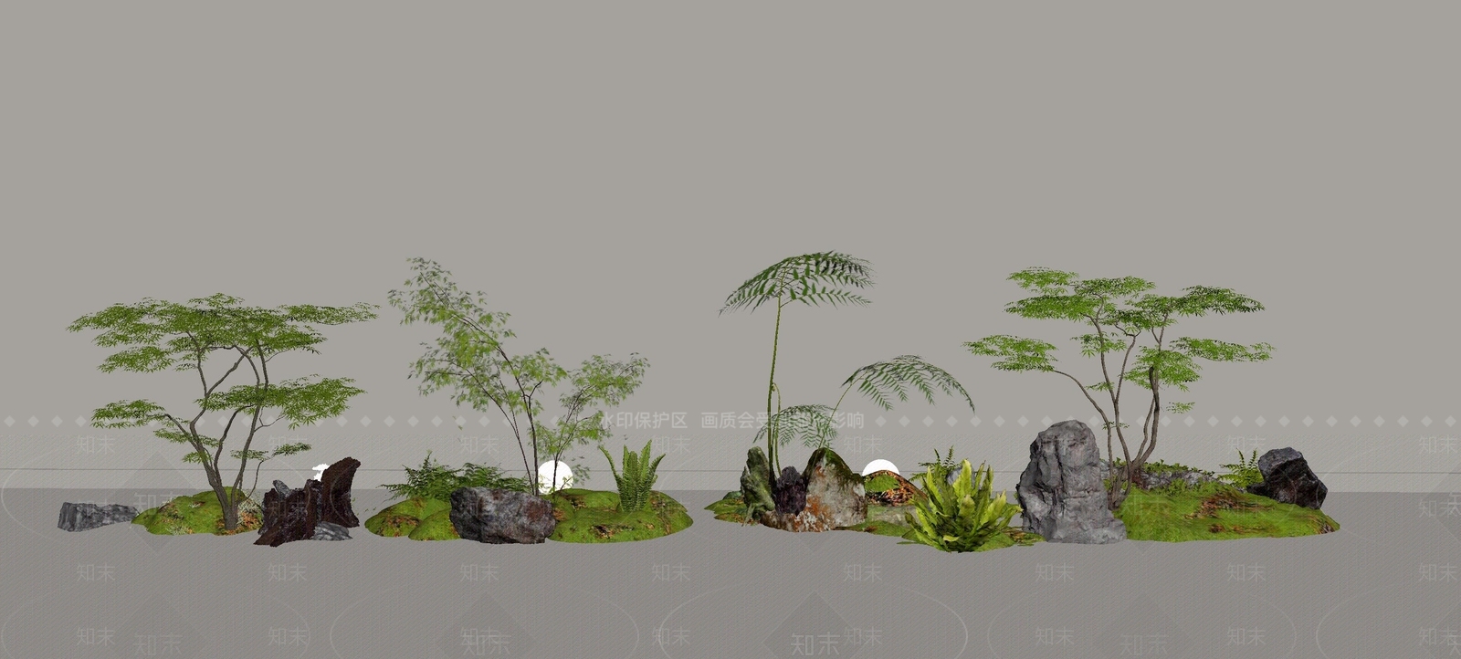 盆栽SU模型下载【ID:1201969607】