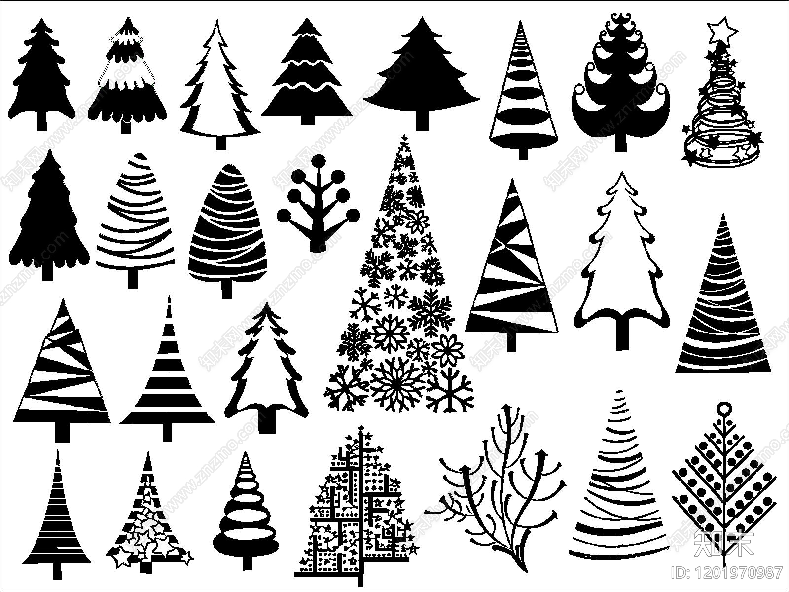 欧式绿植施工图下载【ID:1201970987】