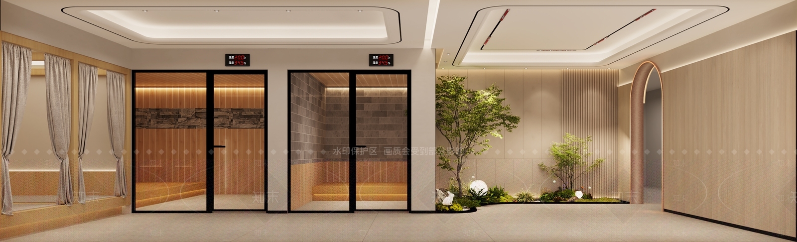 现代轻奢其他商业空间3D模型下载【ID:1201979397】