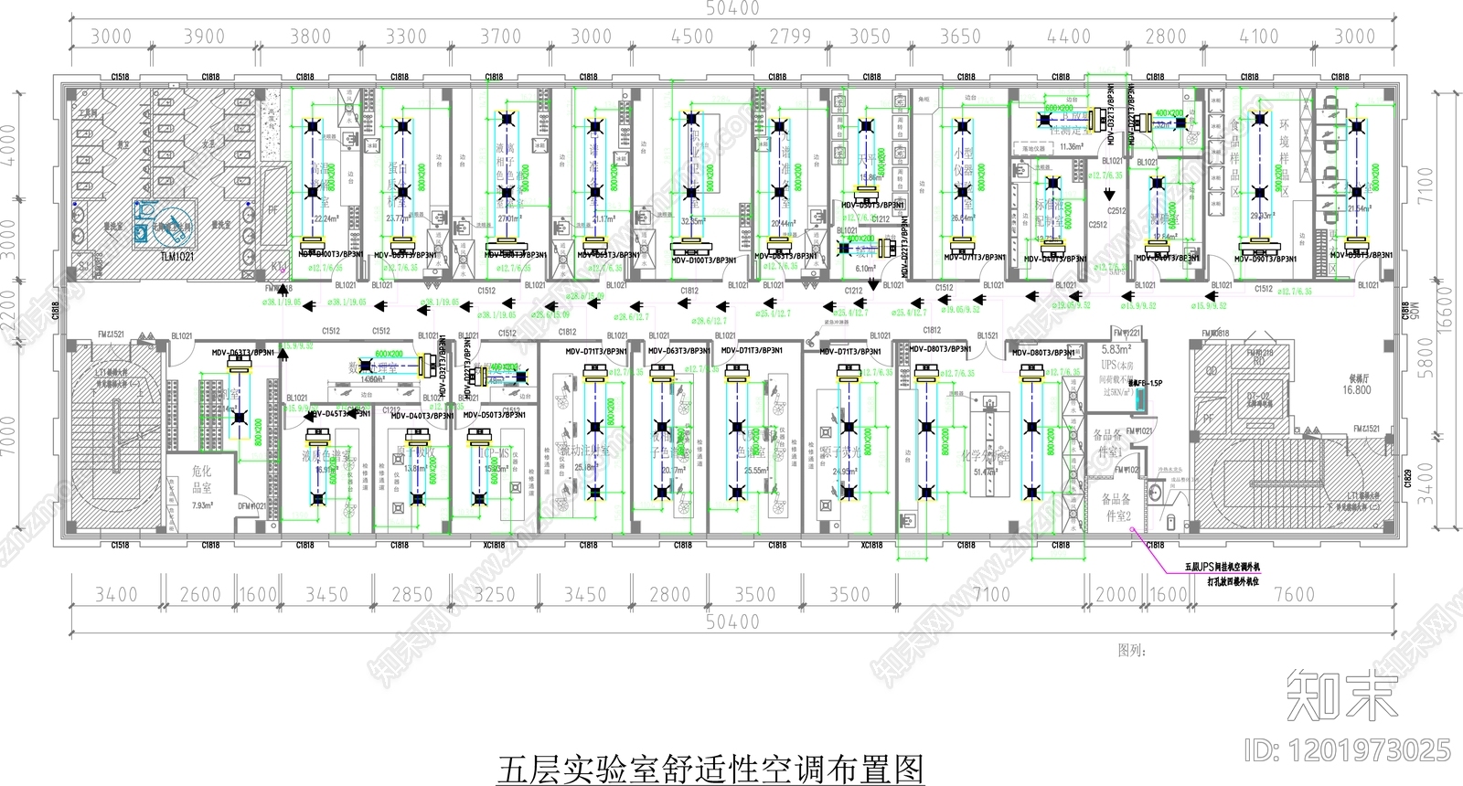现代实验室cad施工图下载【ID:1201973025】