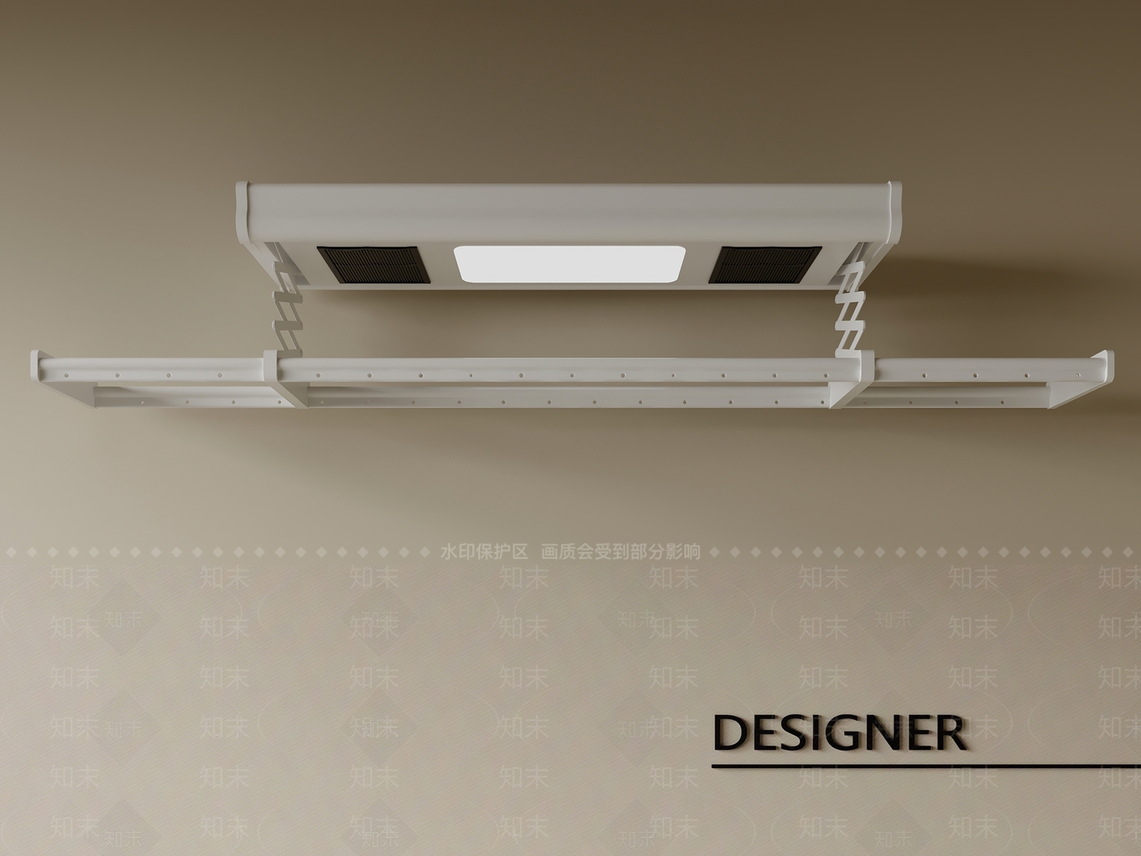 晾衣架3D模型下载【ID:1201973956】