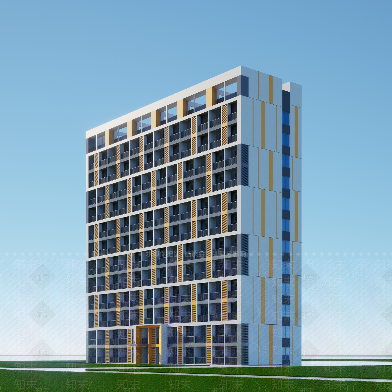 现代学生宿舍SU模型下载【ID:1201978882】