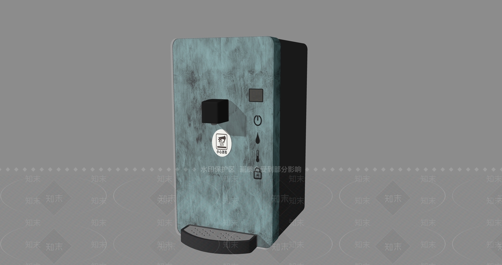 饮水机SU模型下载【ID:1201984170】