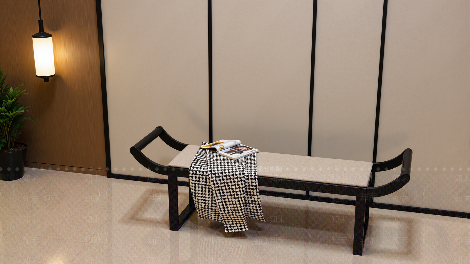 现代其他凳子SU模型下载【ID:1201984987】