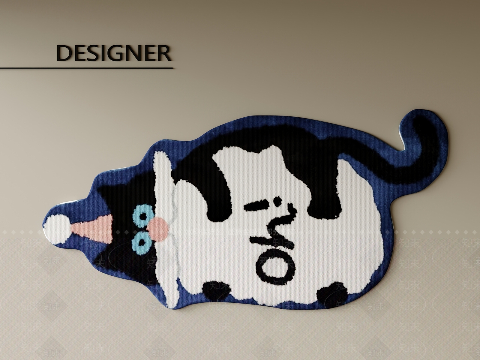 现代儿童地毯3D模型下载【ID:1201985333】