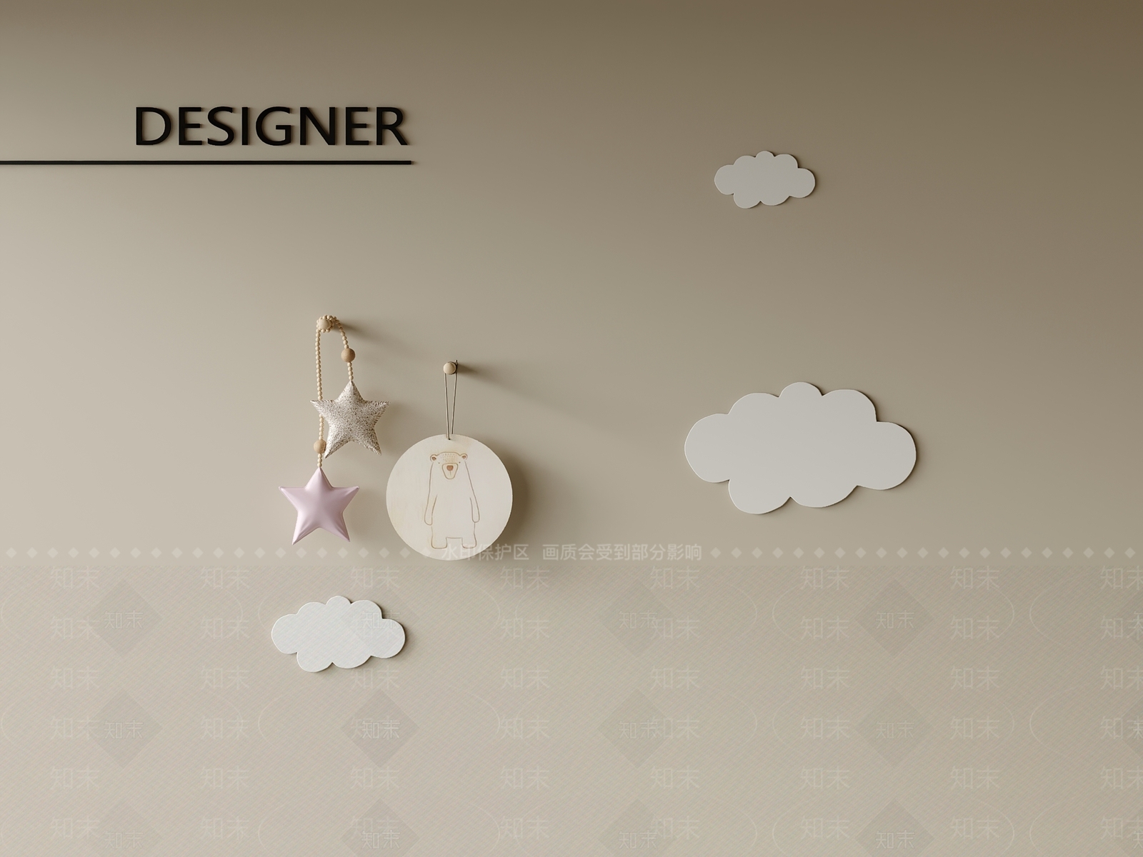 现代挂件3D模型下载【ID:1201985539】