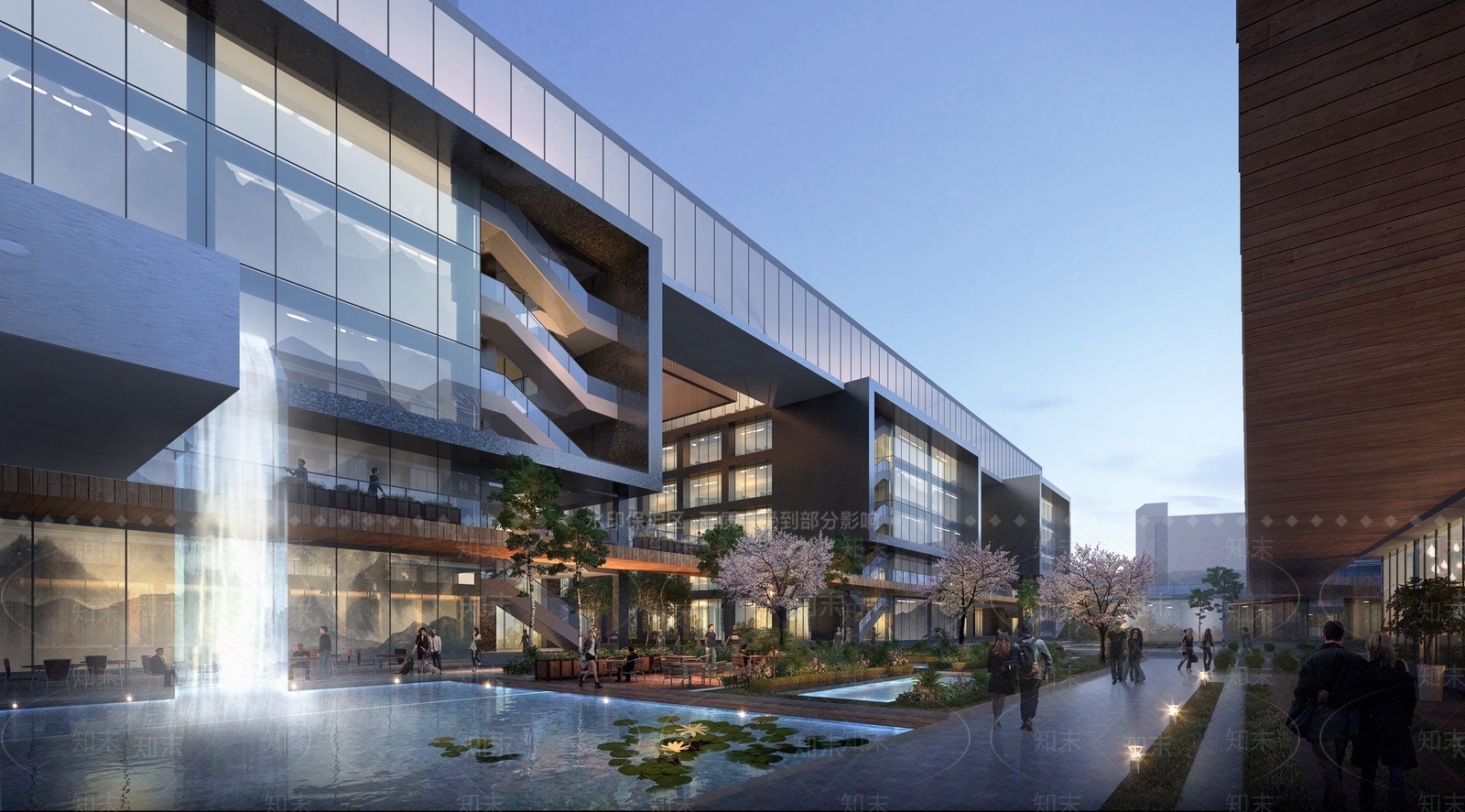 现代医院建筑SU模型下载【ID:1201986264】