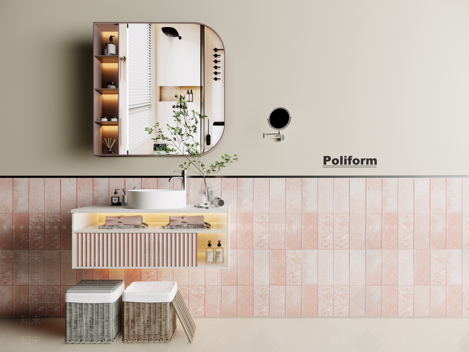 洗手台3D模型下载【ID:1201989072】
