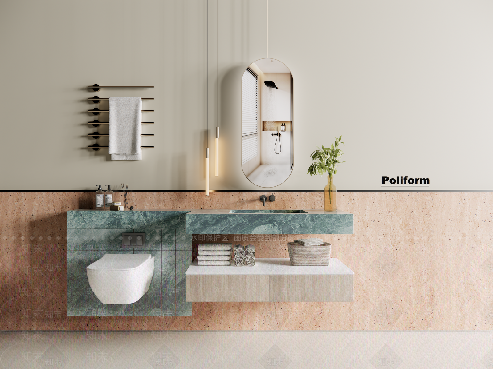 洗手台3D模型下载【ID:1201989270】
