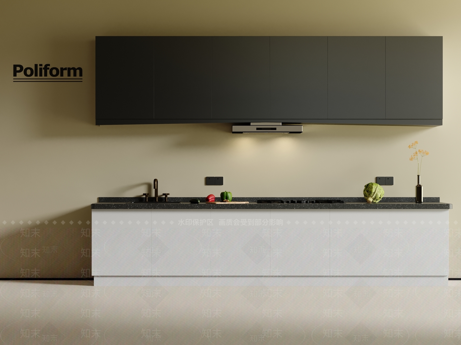 橱柜3D模型下载【ID:1201990929】