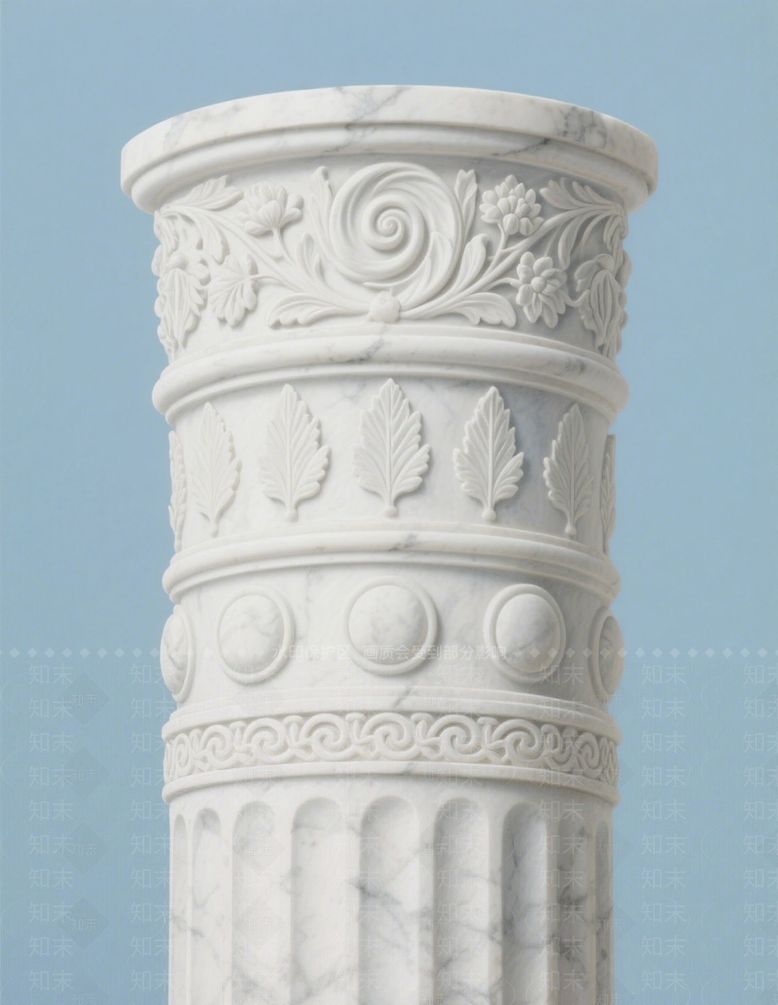 现代柱子3D模型下载【ID:1201992118】