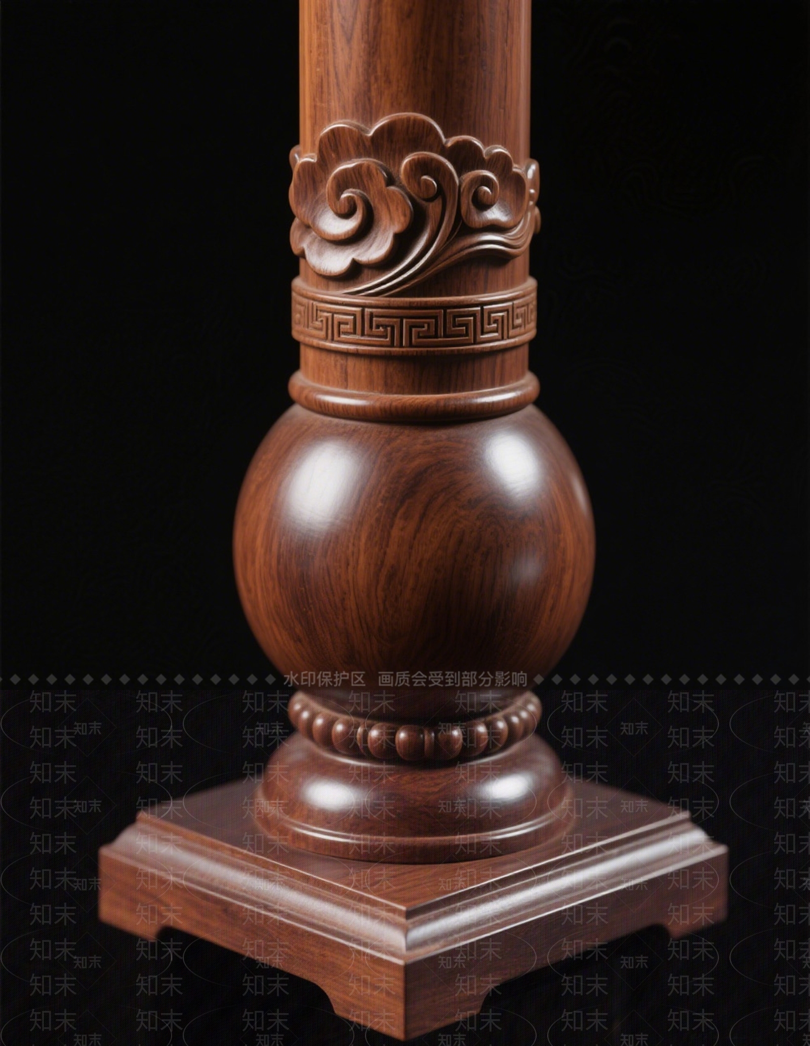 现代柱子3D模型下载【ID:1201993305】