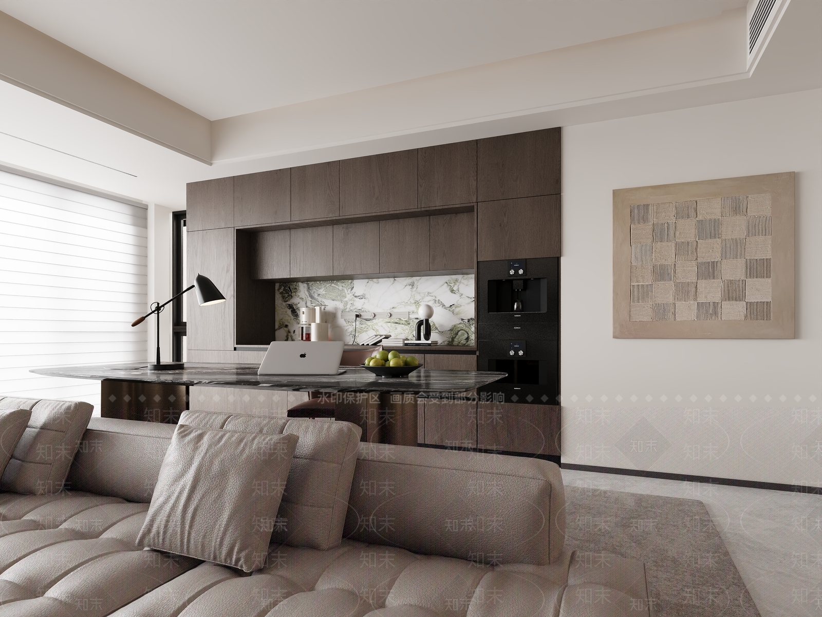 意式现代家居客厅3D模型下载【ID:1201996302】