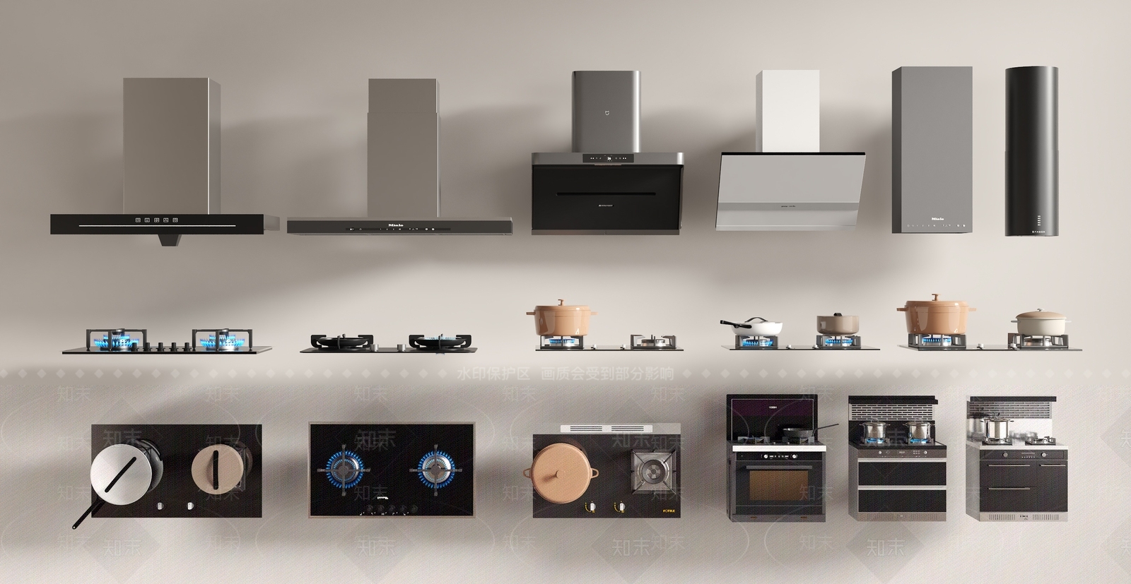 油烟机SU模型下载【ID:1202003391】