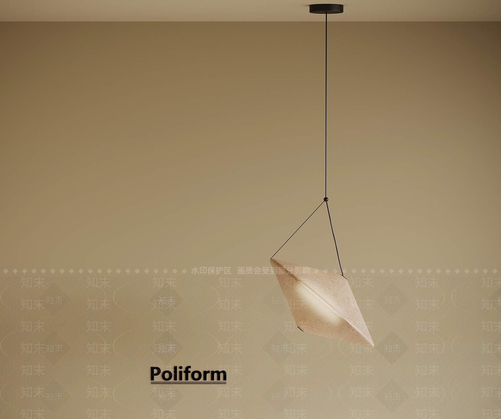 中古吊灯3D模型下载【ID:1202005458】