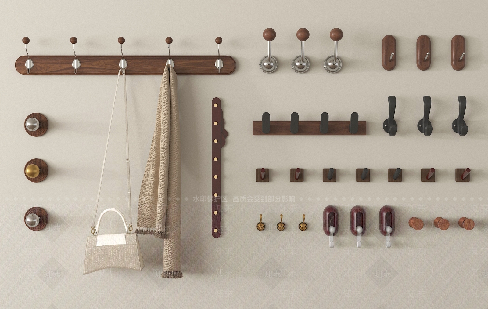 中古挂钩SU模型下载【ID:1202005588】