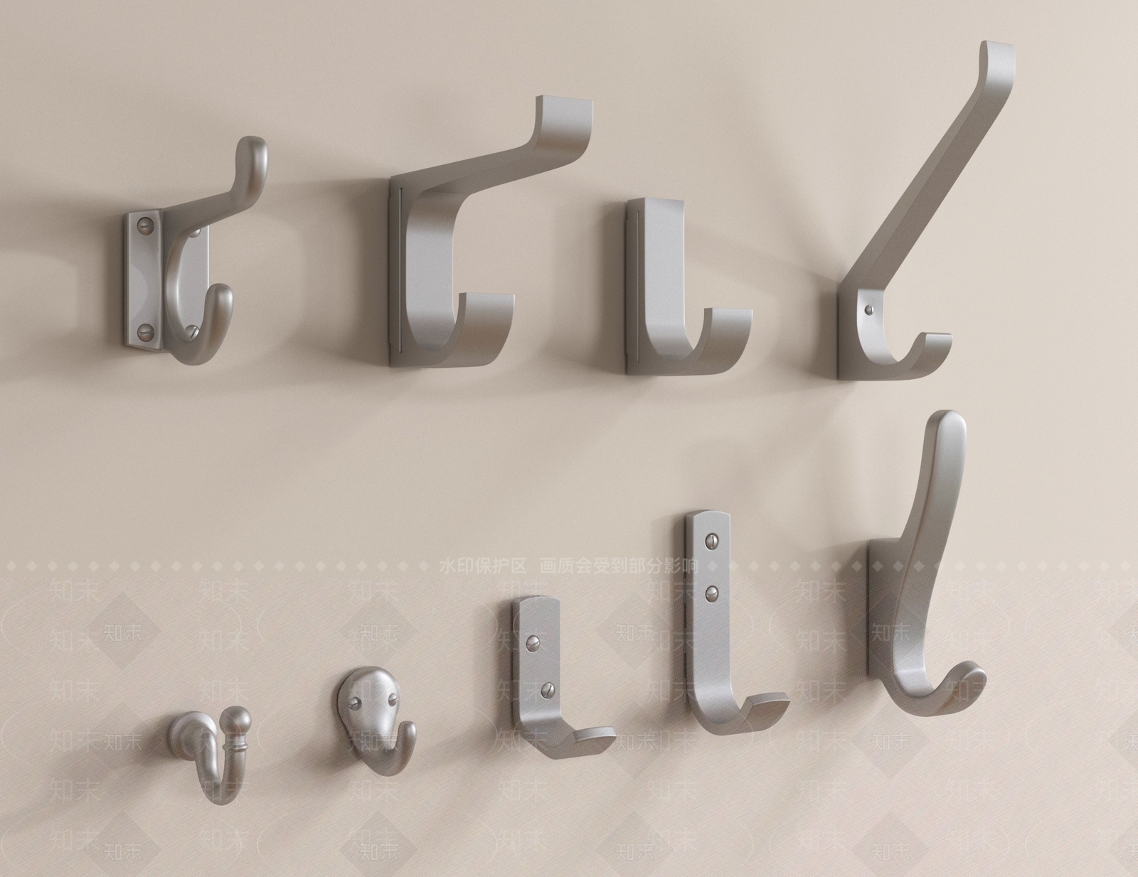 现代挂钩SU模型下载【ID:1202007770】