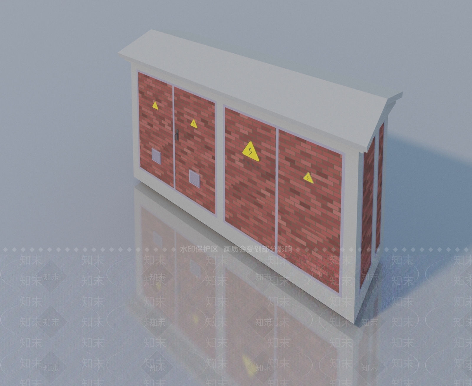 现代单人沙发3D模型下载【ID:1202012656】