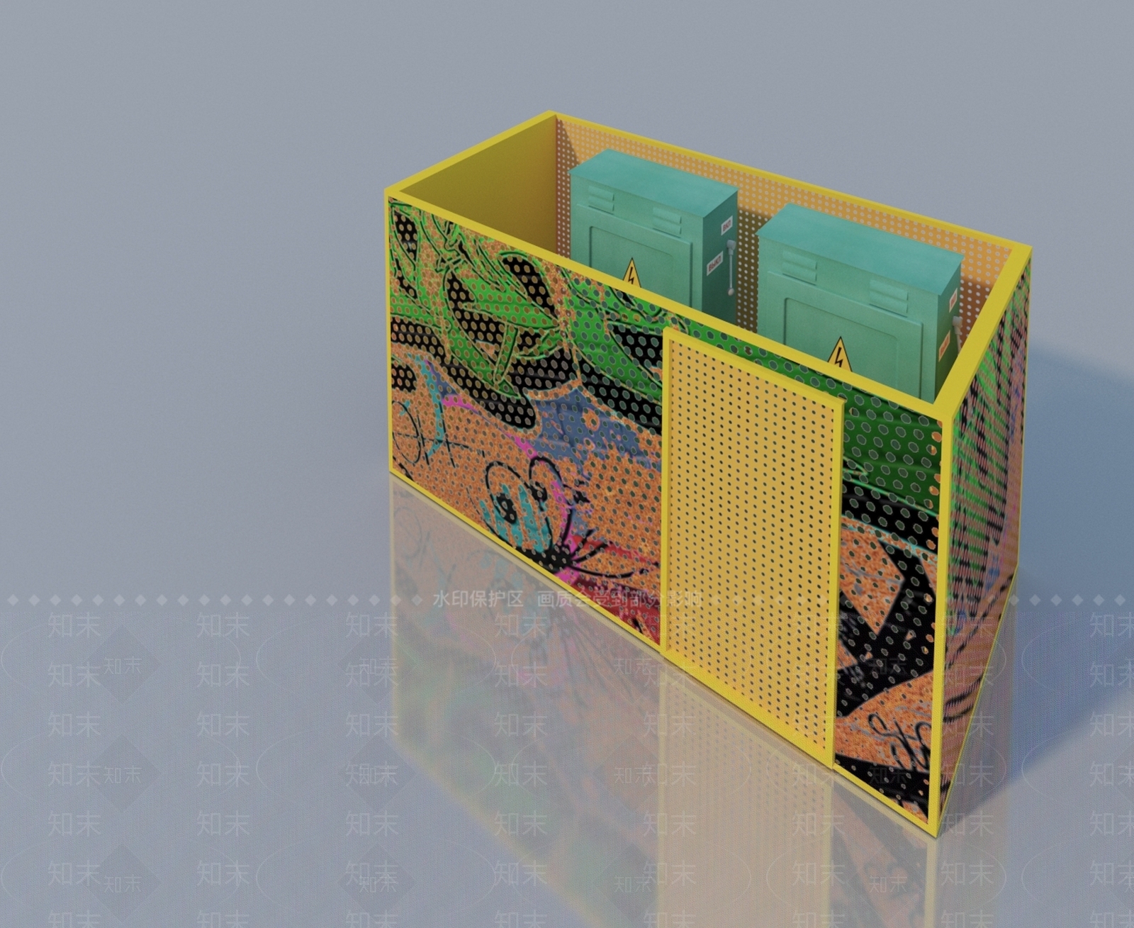 现代单人沙发3D模型下载【ID:1202012552】