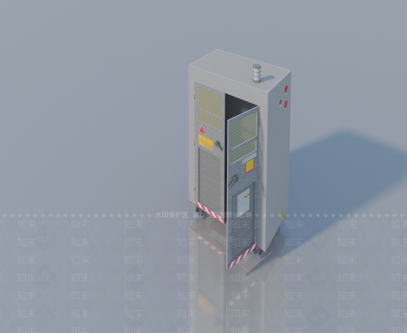 现代单人沙发3D模型下载【ID:1202012446】