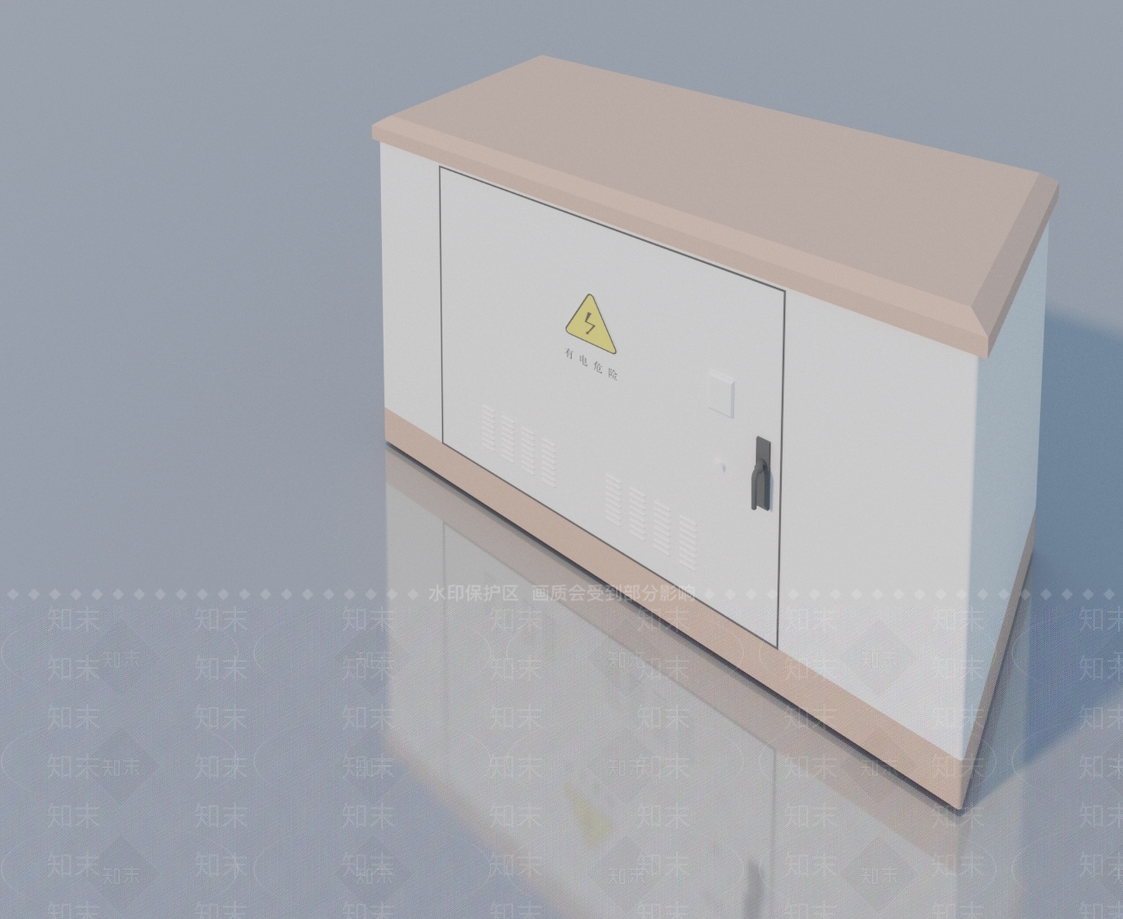 现代单人沙发3D模型下载【ID:1202012410】