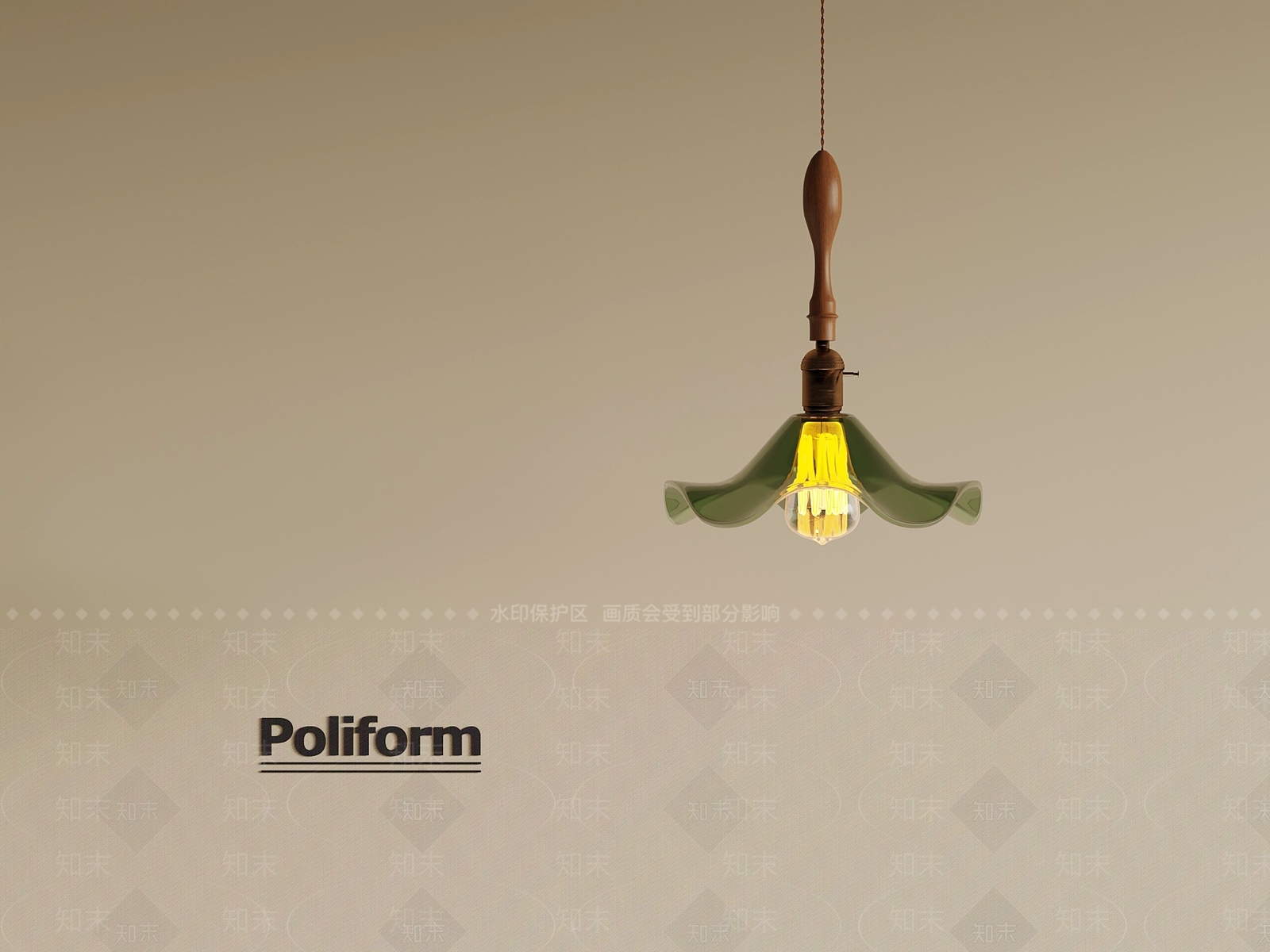 法式复古吧台吊灯3D模型下载【ID:1202014029】