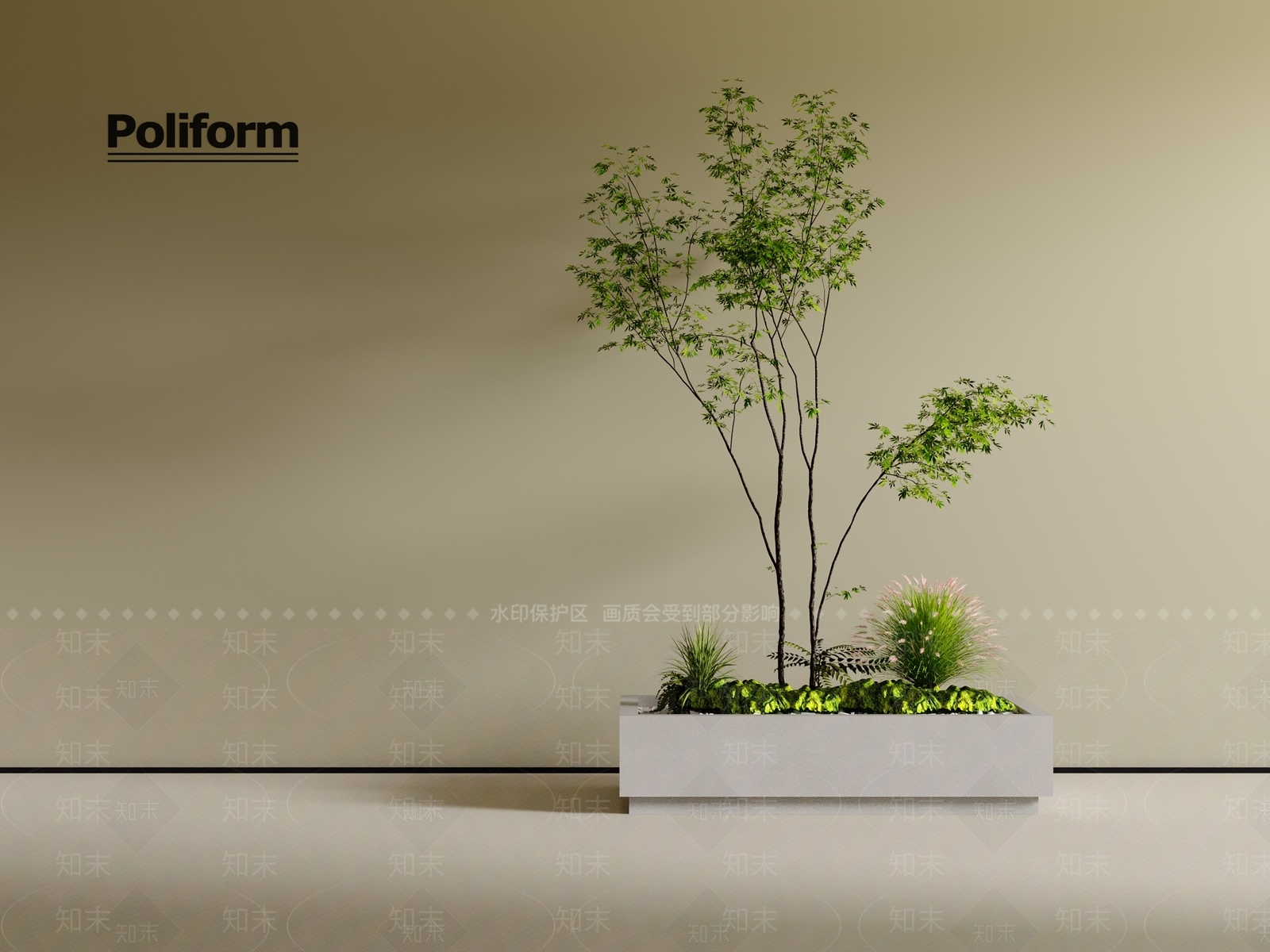 植物堆3D模型下载【ID:1202021622】