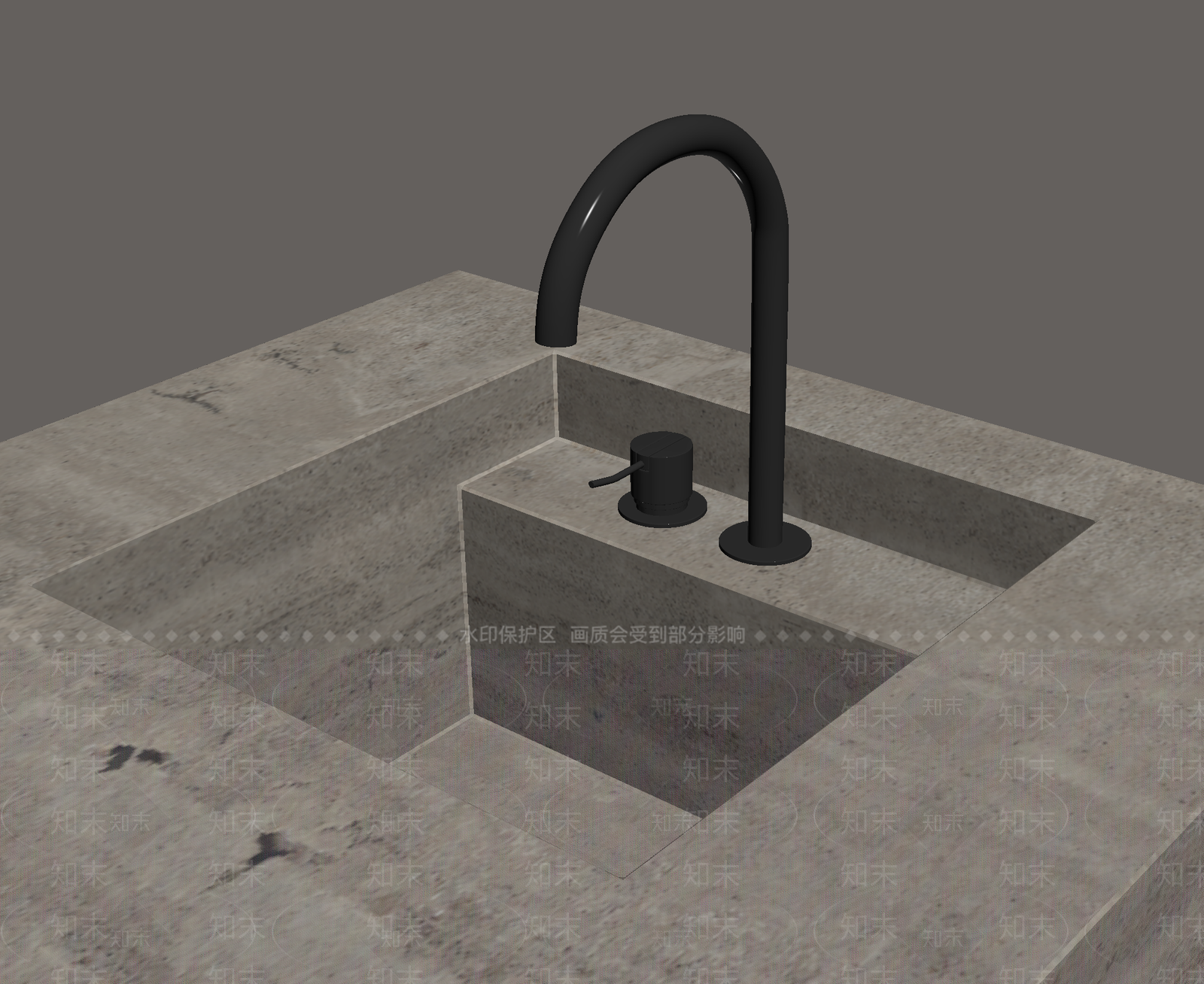 现代水龙头SU模型下载【ID:1202023314】