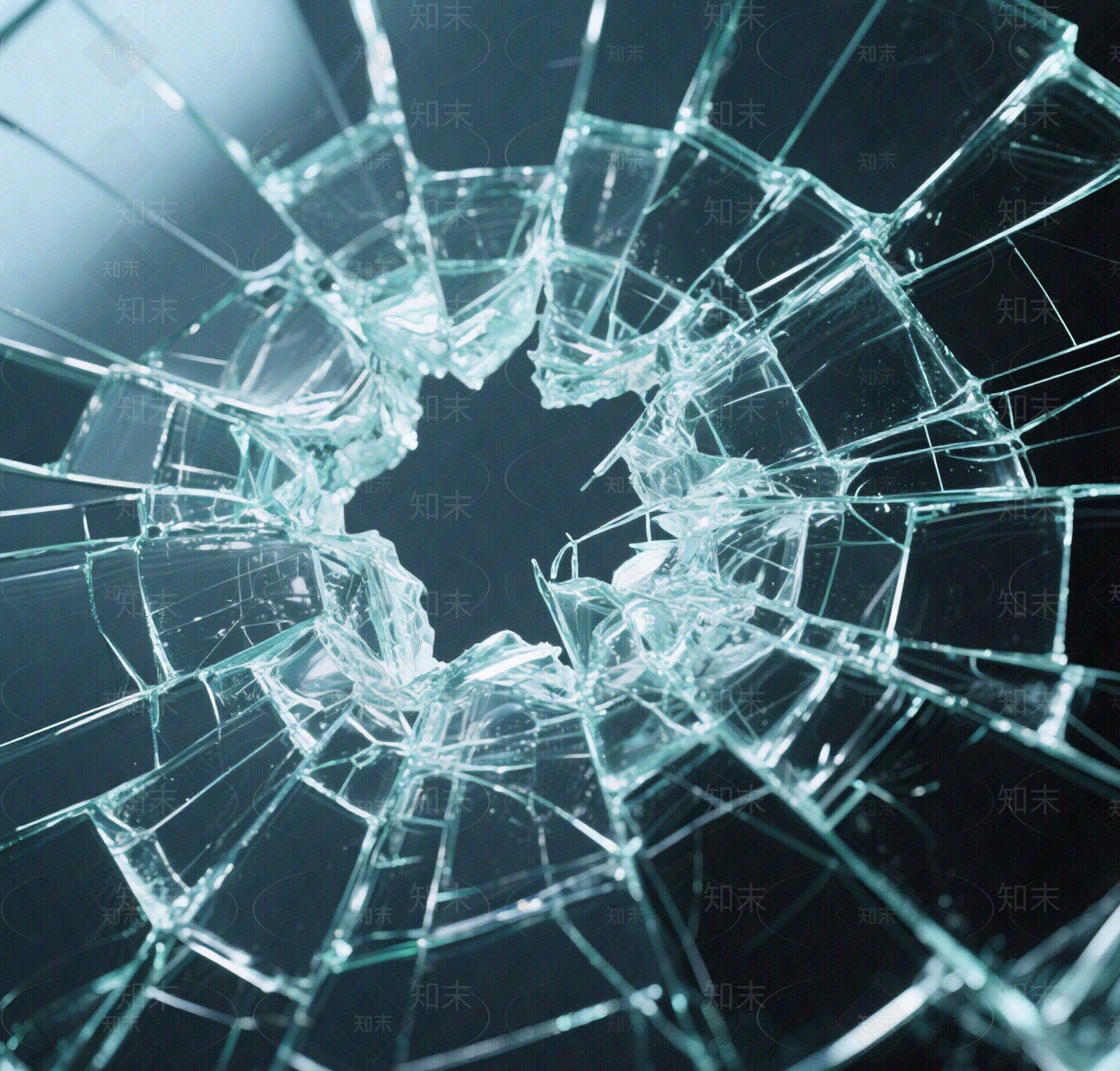 现代新中式破碎玻璃贴图下载【ID:1202030565】