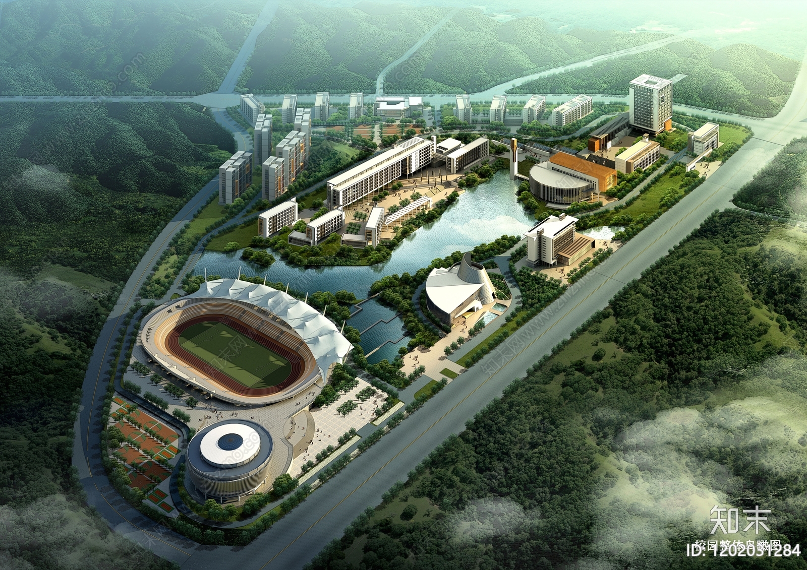 大学建筑下载【ID:1202031284】