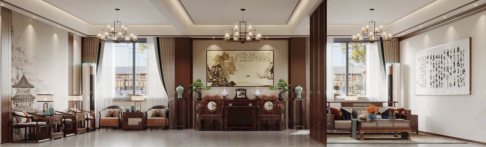 风格化盆栽绿植盆栽3D模型下载【ID:1227336662】
