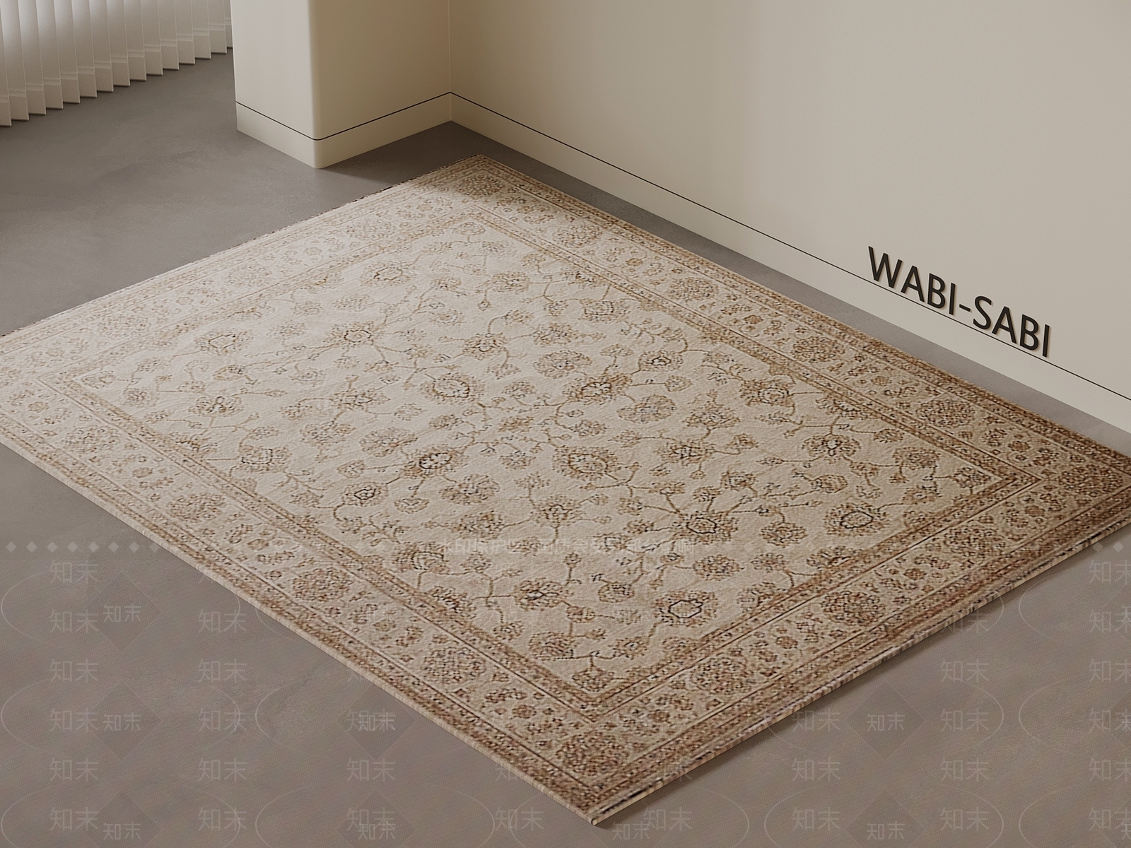 法式地毯3D模型下载【ID:1202033448】