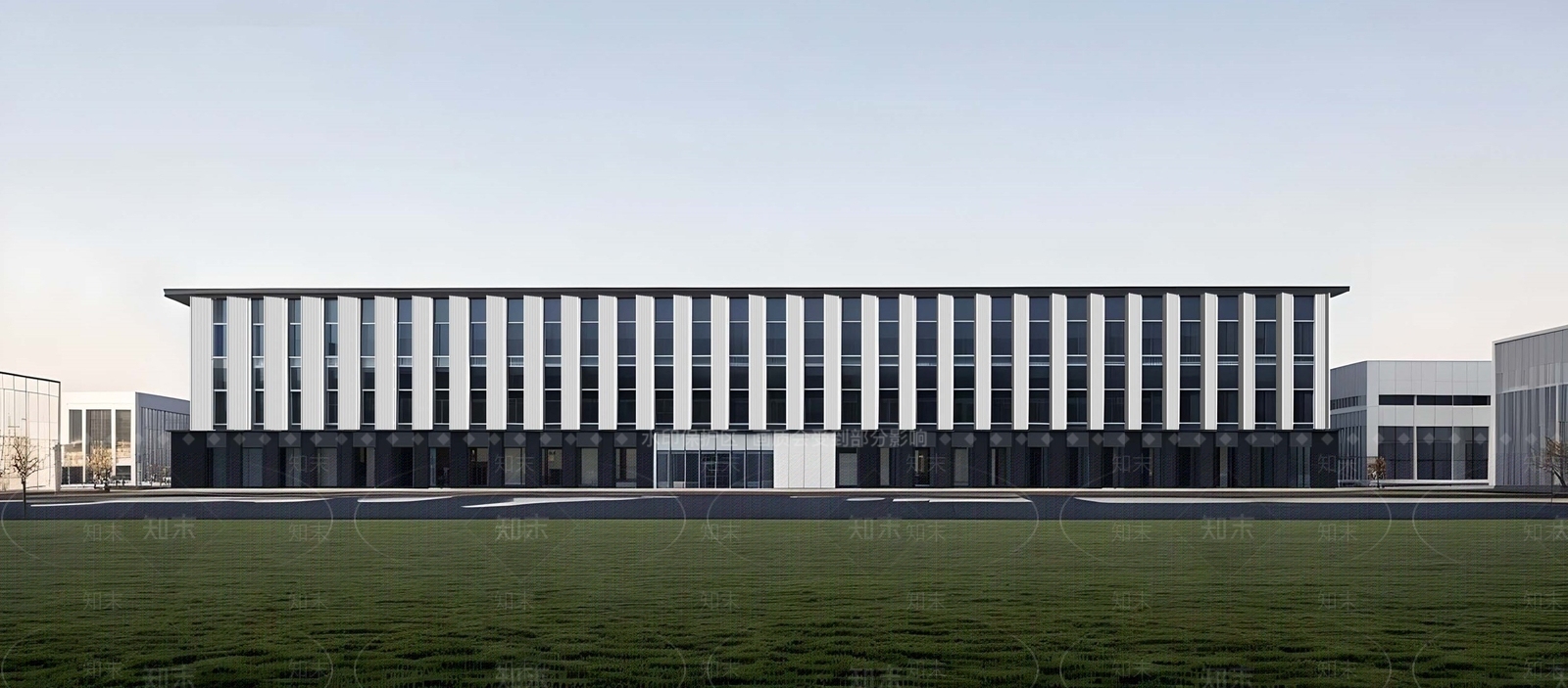 现代极简厂房SU模型下载【ID:1202038453】