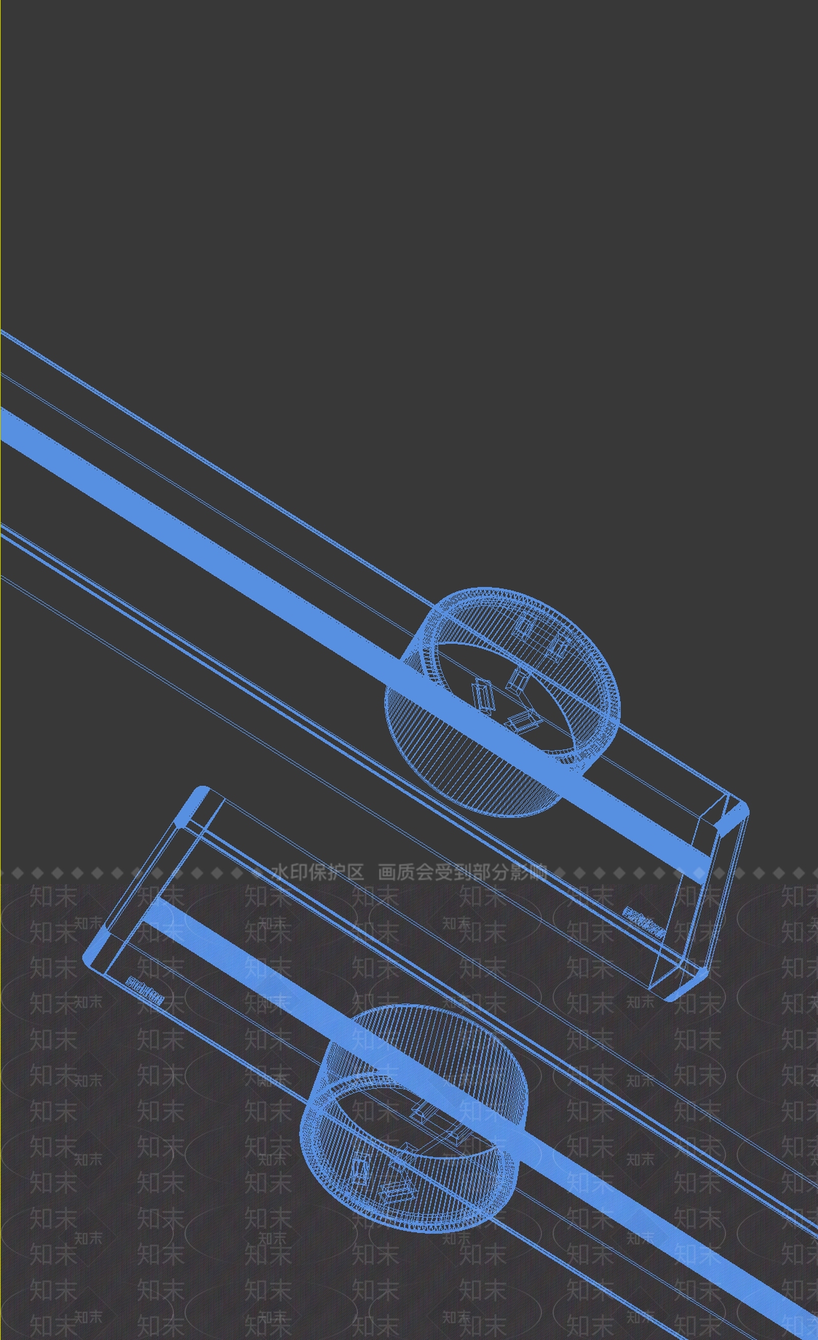 现代插座3D模型下载【ID:1202038479】
