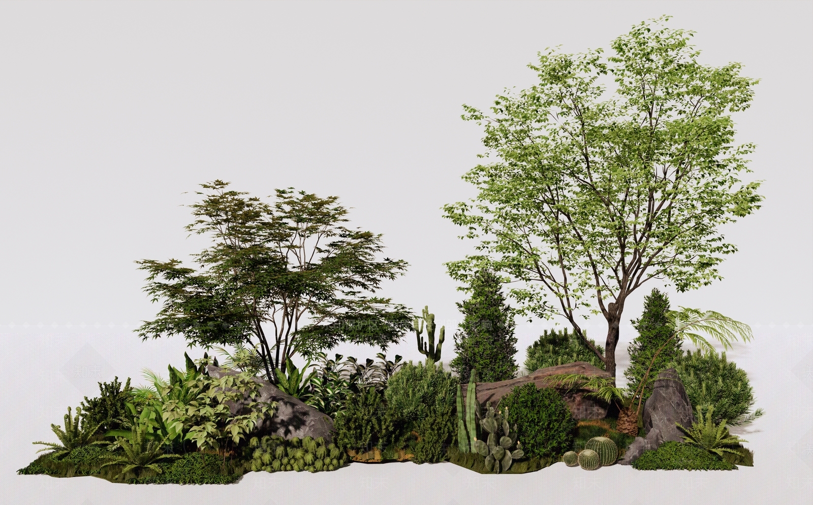 灌木SU模型下载【ID:1202051370】